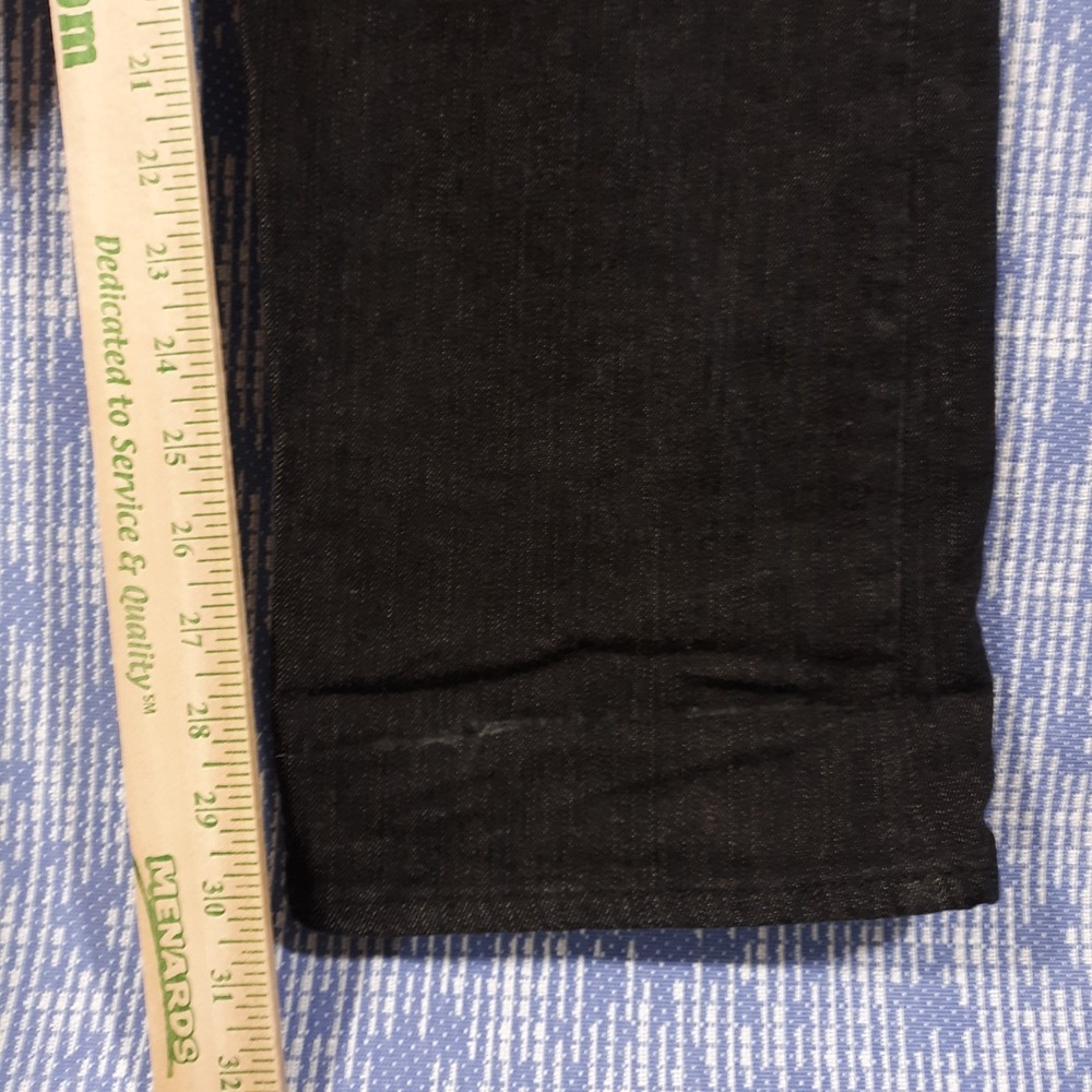 Vans Off The Wall Jeans Mens 36 x 30 Denim 5-Pocket Black Y2K Skateboarding - Picture 10 of 15
